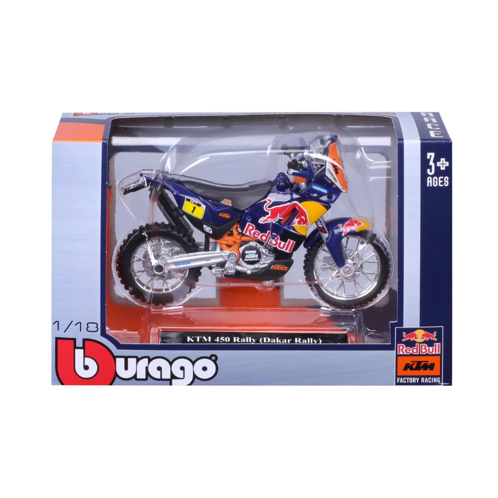 1:18 MOTORBIKE WRB KTM 450 RALLY FACTORY EDITION 2019 DAKAR RALLY