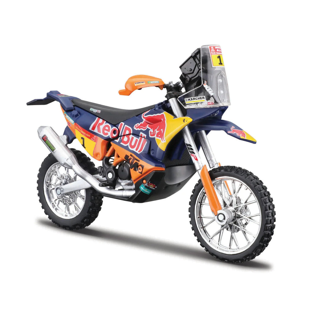 1:18 MOTORBIKE WRB KTM 450 RALLY FACTORY EDITION 2019 DAKAR RALLY