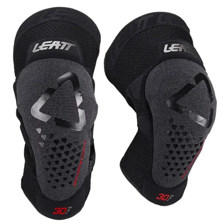 Leatt 3DF 5.0 Evo Junior Youth Knee Guard - Black
