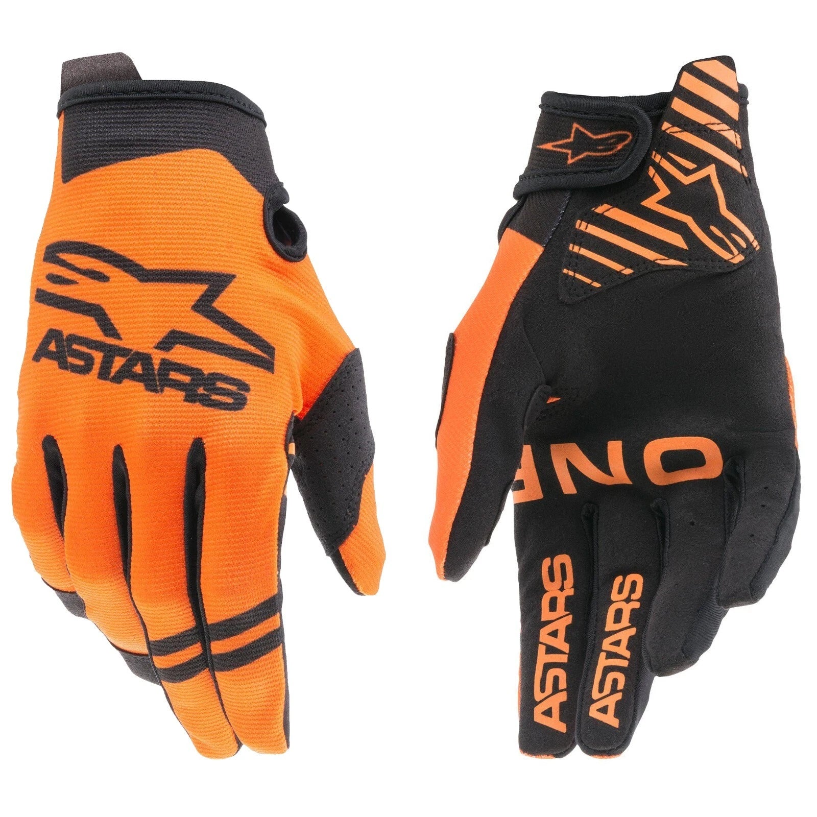 YOUTH ALPINESTARS RADAR GLOVES - ORANGE