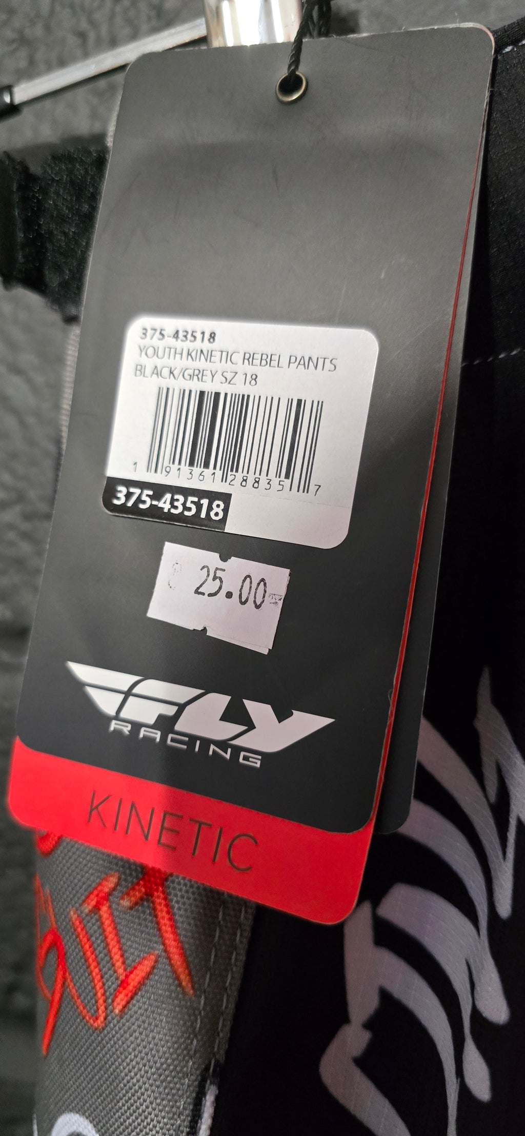 Fly racing 18' pants *new*
