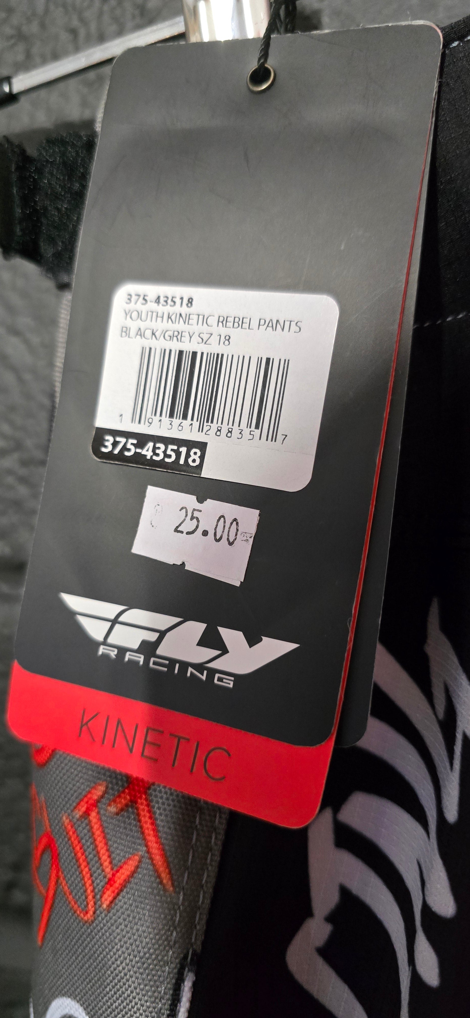 Fly racing 18' pants *new*