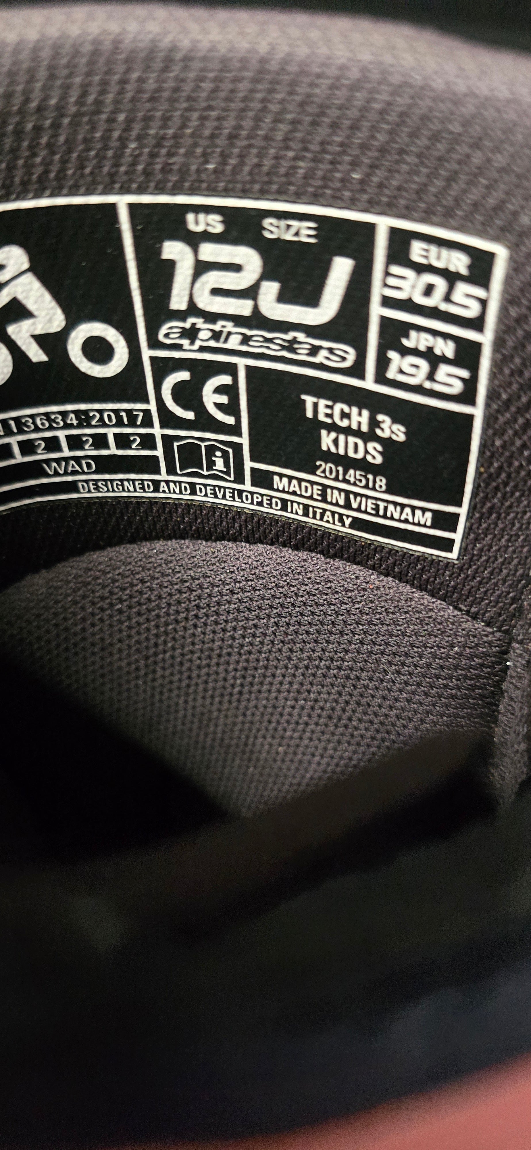 Alpinestars tech 3s UK11