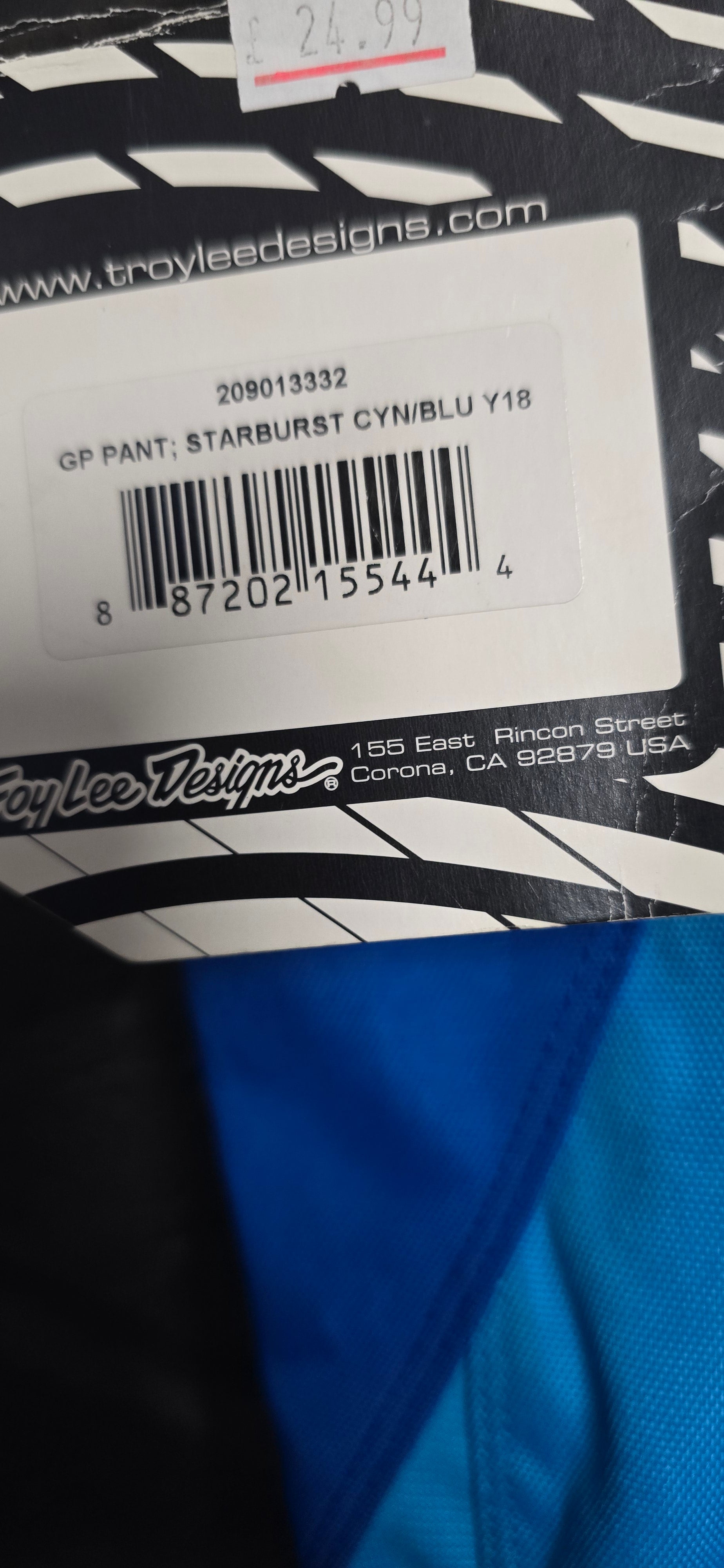 Troy lee designs pants 18' *new*