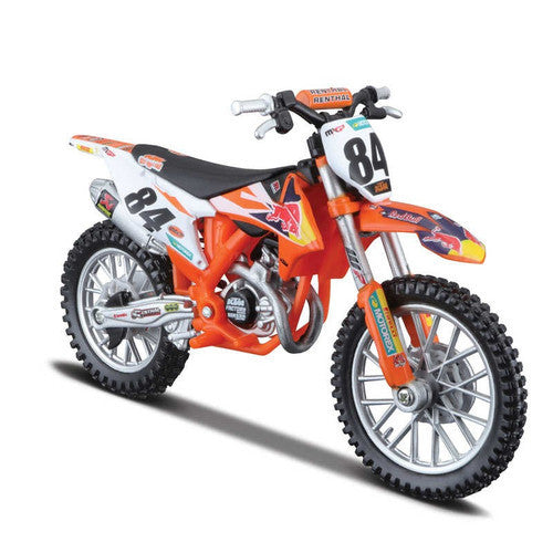 KTM 450 SX-F Factory Edition 2018 JEFFREY HERLINGS scale 1:18